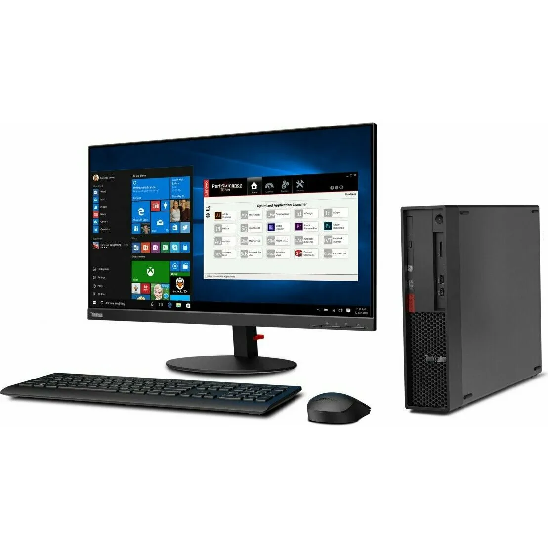 Lenovo ThinkStation P330 Gen 2 SFF 30D0S4HM00 - системный блок (ЛЕНОВО) Lenovo ThinkStation P330 Gen 2 SFF 30D0S4HM00 - системный блок (ЛЕНОВО)