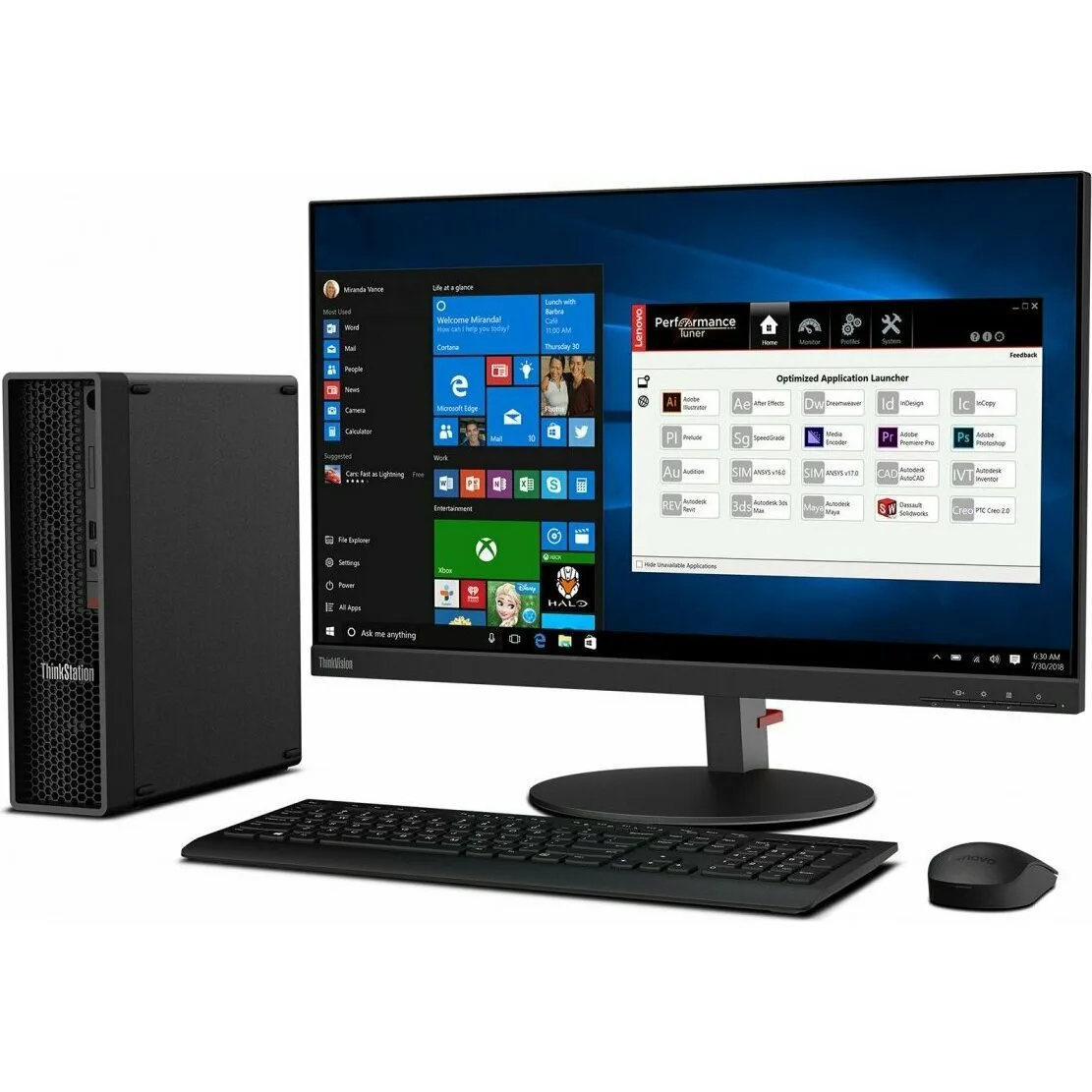 Lenovo ThinkStation P340 SFF 30DK002WRU системный блок (ЛЕНОВО) Lenovo ThinkStation P340 SFF 30DK002WRU системный блок (ЛЕНОВО)