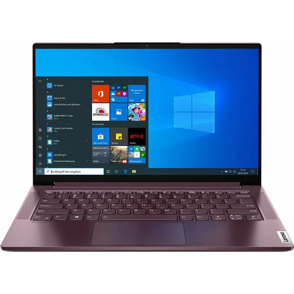 Ноутбук Lenovo Yoga Slim 7i 14IIL05 82A100H8RU