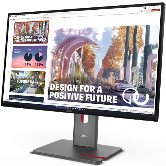 Lenovo ThinkVision P27QD-40 64B3GAR2UZ - монитор 27 Lenovo ThinkVision P27QD-40 64B3GAR2UZ - монитор 27