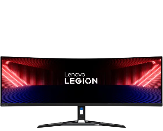 Монитор Lenovo Legion R45w-30 44.5 дюйма VA изогнутый DualQHD 170 Гц USB-C с докингом игровой 67B1GAC3US