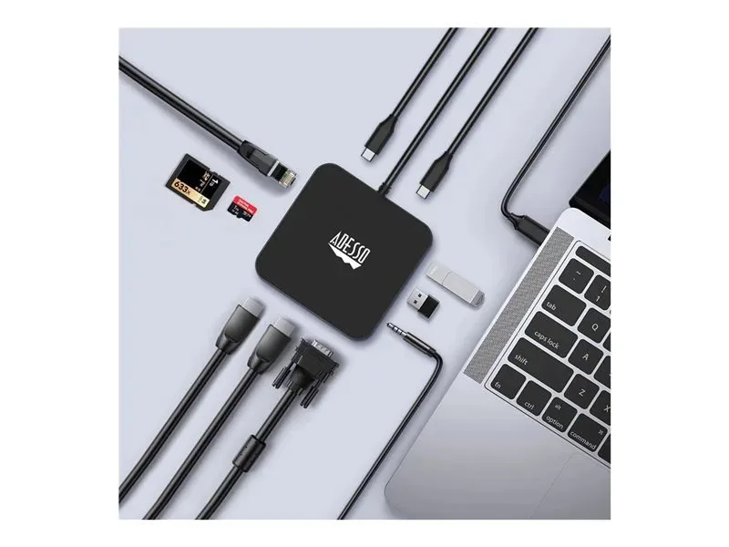 Adesso 78545100 док-станция USB-C 11-in-1 (ЛЕНОВО) Adesso 78545100 док-станция USB-C 11-in-1 (ЛЕНОВО)